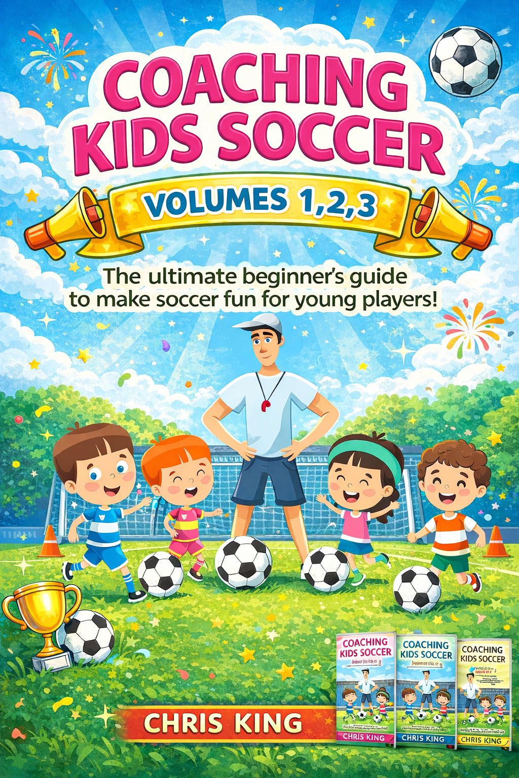 Coaching Kids Soccer Volumes 1,2,3